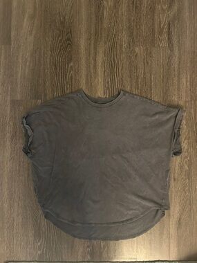 Pistola Distressed, Oversized High-Low T-Shirt